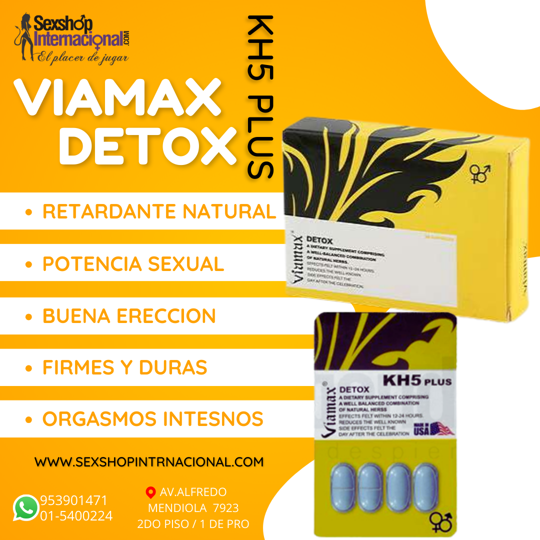 VIAMAX DETOX SEXSHOP LOS OLIVOS SEXSHOP LOS OLIVOS